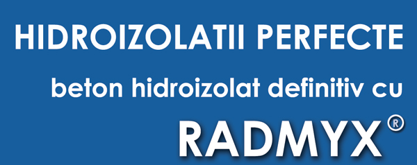 Beton Hidroizolat Definitiv Cu Aditiv Radmyx
